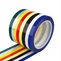 安赛瑞桌面定位标识胶带白板划线专用彩色胶带 厨房管理分类整理胶带40mm(单位:个)