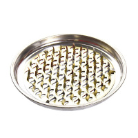 榄菊蚊香加大盘艾草清香型家用驱蚊黑蚊香盘式灭蚊盘香基孔肯雅热 蚊香接灰盘