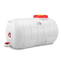 古睿德 卧圆2000斤特厚150*87*90厘米 家用水桶卧式圆形水桶蓄水箱储水桶水箱水塔