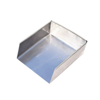 古睿德 不锈钢煤样铲 钢筋加固 26*20*6cm 公差±1cm