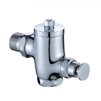 古睿德 大阀体-1寸DN25 按钮式冲洗阀卫生间入墙自闭式延时冲水阀