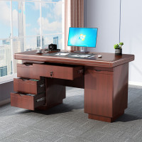 海艾珈1600mm办公桌办公室主管桌员工桌经理桌老板桌油漆电脑桌