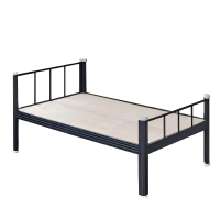 東業家具 单人床钢制家用铁架子床成人员工宿舍公寓床单层床1000mm DY-C21