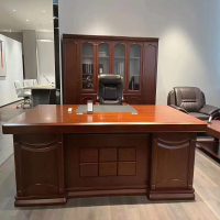 東業家具 老板桌办公桌简约现代办公室家具大班台2400mm DY-BGZ32