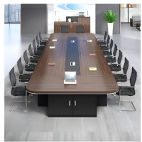 東業家具(DONGYEFURNITURE)大型职员桌开会桌会议桌简约会议室洽谈桌 8000mm DY-HYZ67