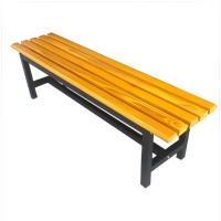 東業家具 公园椅户外长排凳简约款防腐木长条凳休闲凳无靠背DY-CPD1