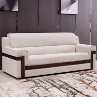 東業家具 办公沙发贵宾会议沙发商务会客接待室中式沙发 三人位DY-SF12