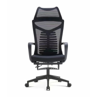 臻远 ZY-BGYA-01 人体工学椅办公椅(午休可躺)600*640*1210MM 黑色