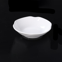 赛威泽 1155X密胺RFID智慧芯片餐具(白色) 5.5寸梅花盘