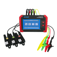 ETCR4400三钳相位伏安表多功能数字相位表三钳相位检测仪高精度