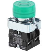 DELIXI/德力西LAY5S系列按钮开关LAY5s-BF绿1NO+1NC(标准型防水钮)1个