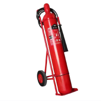 HUAIHAI/淮海推车式二氧化碳灭火器MTT/BE24 24kg新国标1个