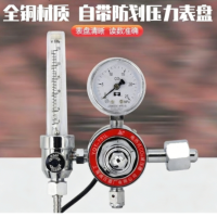 上减 二氧化碳减压器 YQT-731LR 36V 25L/min×25MPa 输入螺纹G5/8 输出螺纹M16×1.5