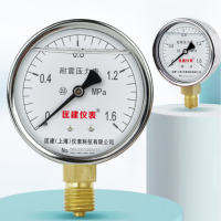 匡建仪表(CONJANT)YTN-60耐震压力表0-1.6mpa充油抗震型测气压油压液压