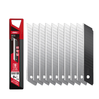 得力(deli)DL-DP181 美工刀片 18MM 10片/盒 新老款随机发
