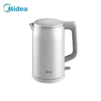 美的(Midea)1.7L大容量家用烧水壶双层防烫304不锈钢水壶 AEK1769 电热水壶 BSD(单位:个)