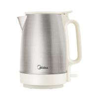 美的(Midea)电热水壶大容量电热水壶电热一体烧水壶电茶壶SH17DG01 白色(单位:个)