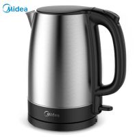 美的(Midea)电热水壶不锈钢单层家用1.7L速热防干烧304食品级不刮手SH17C105(单位:个)