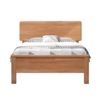 東業家具(DONGYEFURNITURE)简易单人床小户型实木成人床学生床客房实木床1米床(框架款)床木床(单位:个)