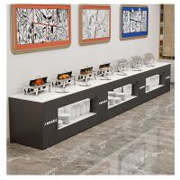 仓迪 CD-0878 餐厅食堂平面自助餐台靠墙取餐台酒店布菲台甜点果汁咖啡机摆台(单位:张)