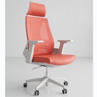 仓迪 CD-PD3903-1会议椅转椅培训椅网椅 办公椅带头枕 电脑椅颜色可选 560*500*1150mm(张)