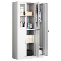 仓迪 CD-062H加厚五门更衣柜 员工储物柜带锁铁皮柜鞋柜多门碗柜宿舍柜子存包柜1800X970X420mm(张)