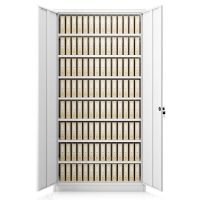 仓迪 CD-049通体凭证柜文件柜 铁皮柜钢制办公柜凭证柜资料档案柜带锁 1800X850X360mm(张)