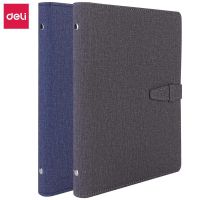 得力3309活页皮面本8.5in-210mm*145mm-100张(混)(本).