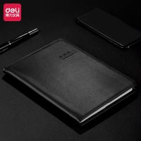 得力7949会议记录本-16K-80张(黑)..