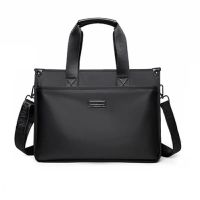 册宣 商务公文包男包简约质感笔记本手提式电脑包 37*8*28cm 公差±2cm(单位:个)