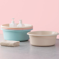 CHAHUA茶花 洗脸盆 39cm大号洗衣盆洗脚盆加厚塑料盆子泡脚盆水盆洗菜盆.