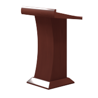 臻远 ZY-YJT-2 演讲台发言台简约现代迎宾台接待台咨客台主持台司仪台讲桌720*600*1150(张)