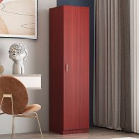 臻远 ZY-MZYG-11 简约木质小型单开门衣柜 柚木色C款单门1700*400*400(台)