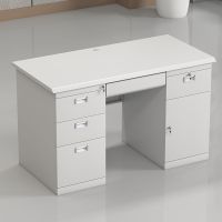 臻远ZY-GZZ-04钢制办公桌职员桌员工桌学生写字台1.4米B款1400*700*750(张).