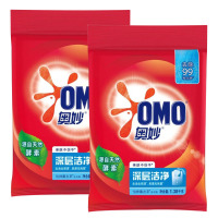 奥妙洗衣粉 深层洁净衣物 污渍清新桉树香型长效留香家用大袋装 1.38kg*2袋.