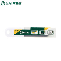 SATA/世达 美工刀刀片 93433A 18×100×0.5mm 10片 8节 1盒.