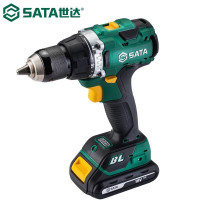 世达(SATA)J系列18V锂电电钻无刷起子机工业多功能电锤手电钻手枪钻电动螺丝刀51011C(一电一充).