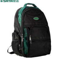 世达(SATA)95198 工具背包 多功能双肩工具包 加厚牛津布电工包.