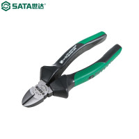世达(SATA)G系列进口斜嘴钳斜口钳偏口钳子钢丝剪线断线钳72722(7英寸)