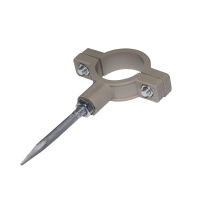 联塑 LESSO PPR配件Ⅰ型管卡(配尖咀螺丝) 白色 dn25.