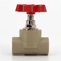 联塑 dn25(6分) PPR截止阀 ppr水管配件[灰色].