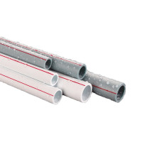 联塑 LESSO PP-R热给水直管S3.2 2Mpa 灰色 2米*2根 dn20.