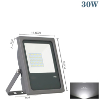 沣广 LED投光灯 30W 1个