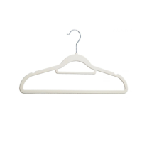 古睿德 植绒衣架 41.5*22.5*0.5cm (10只装) 1组