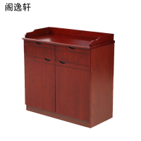 阁逸轩 1200*400*850±30mm 茶水柜 红棕色 柜 1个