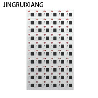 JINGRUIXIANG 柜 1075*245*1825±30mm 60门 手机存放柜 带卡槽锁具 亚克力窗 0.5mm