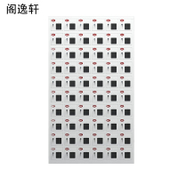 阁逸轩 1075*245*1825±30mm 60门 手机存放柜 带卡槽锁具 亚克力窗 0.5mm厚 柜 1个
