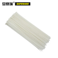 安赛瑞 尼龙扎带 (100根装)8.8×600mm 白色 自锁式 尼龙捆扎带 尼龙扎线带 理线带 绑扎带 标牌扎带101