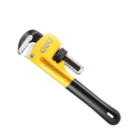 得力(deli) 管子钳 (黄)24