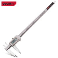得力(deli) 高精度专业级金属罩壳电子数显游标 卡尺 数显卡尺0-300mm 符合国标 DL311300